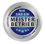 Wir sind ein Meisterbetrieb Logo
